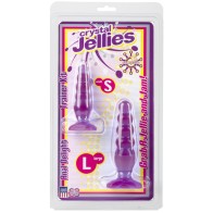 Crystal Jellies Anal Delight Trainer Kit Purple