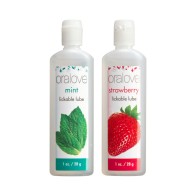 Oralove Strawberry Mint Lubricant Duo