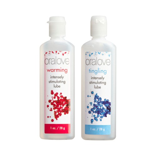 Oralove Delicious Duo Warming and Tingling Lubricants