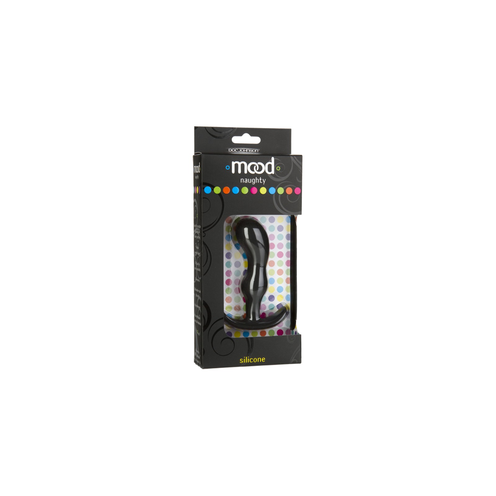 Mood Naughty 2 Medium Black Silicone Butt Plug