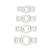 TitanMen Cock Ring Set - Clear