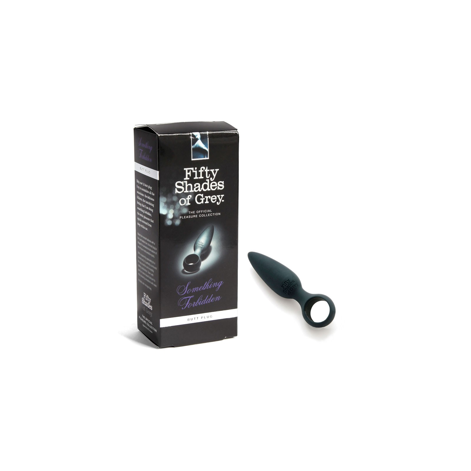 Fifty Shades Something Forbidden Silicone Butt Plug