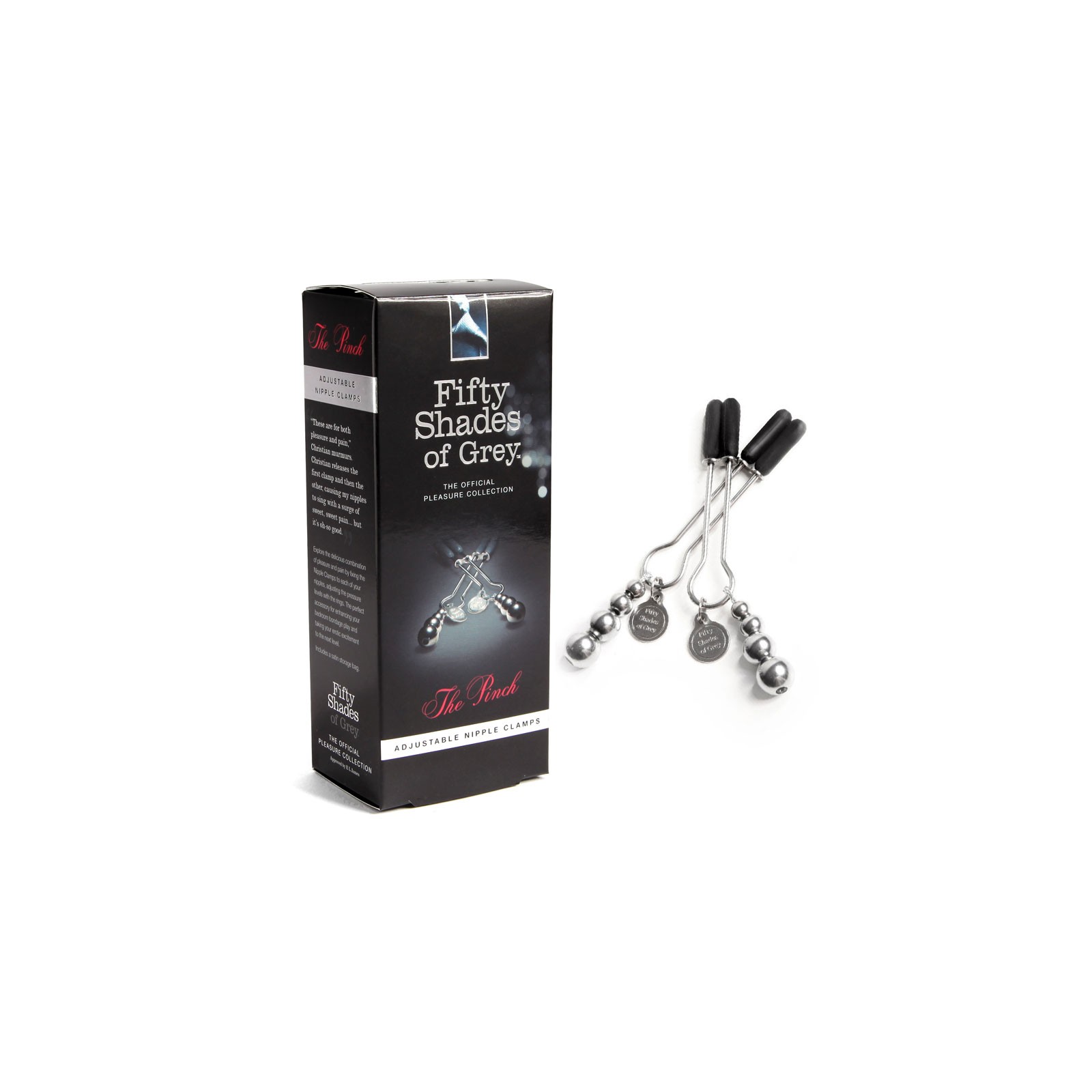 Fifty Shades of Grey The Pinch Adjustable Nipple Clamps