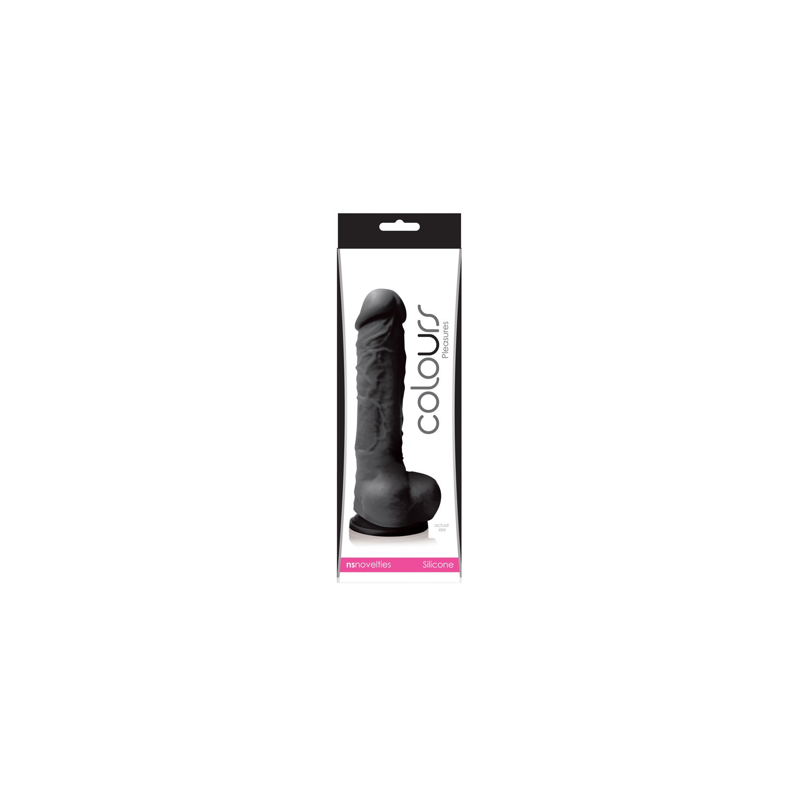 Dildo Negro 5 Pulgadas con Base de Succión