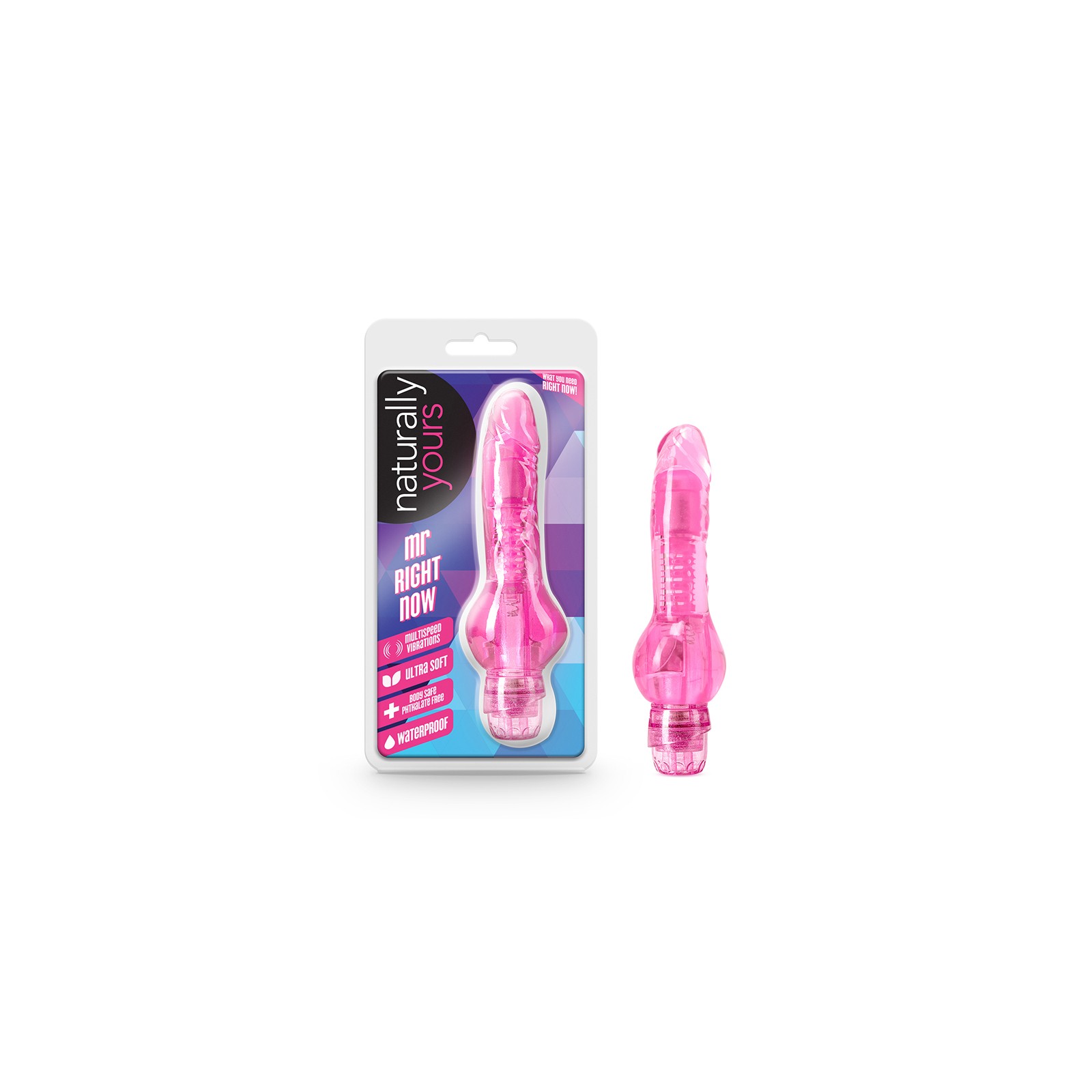 Naturally Yours Mr. Right Now Dildo Vibrador