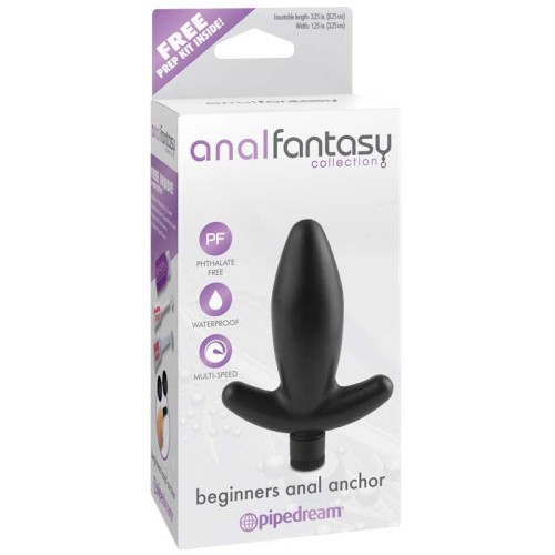 Ancla Anal Vibrante de la Colección Fantasy Pipedream Negro