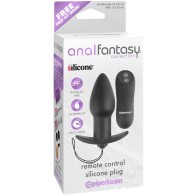 Plug de Silicona Vibrante con Control Remoto de la Colección Anal Fantasy de Pipedream