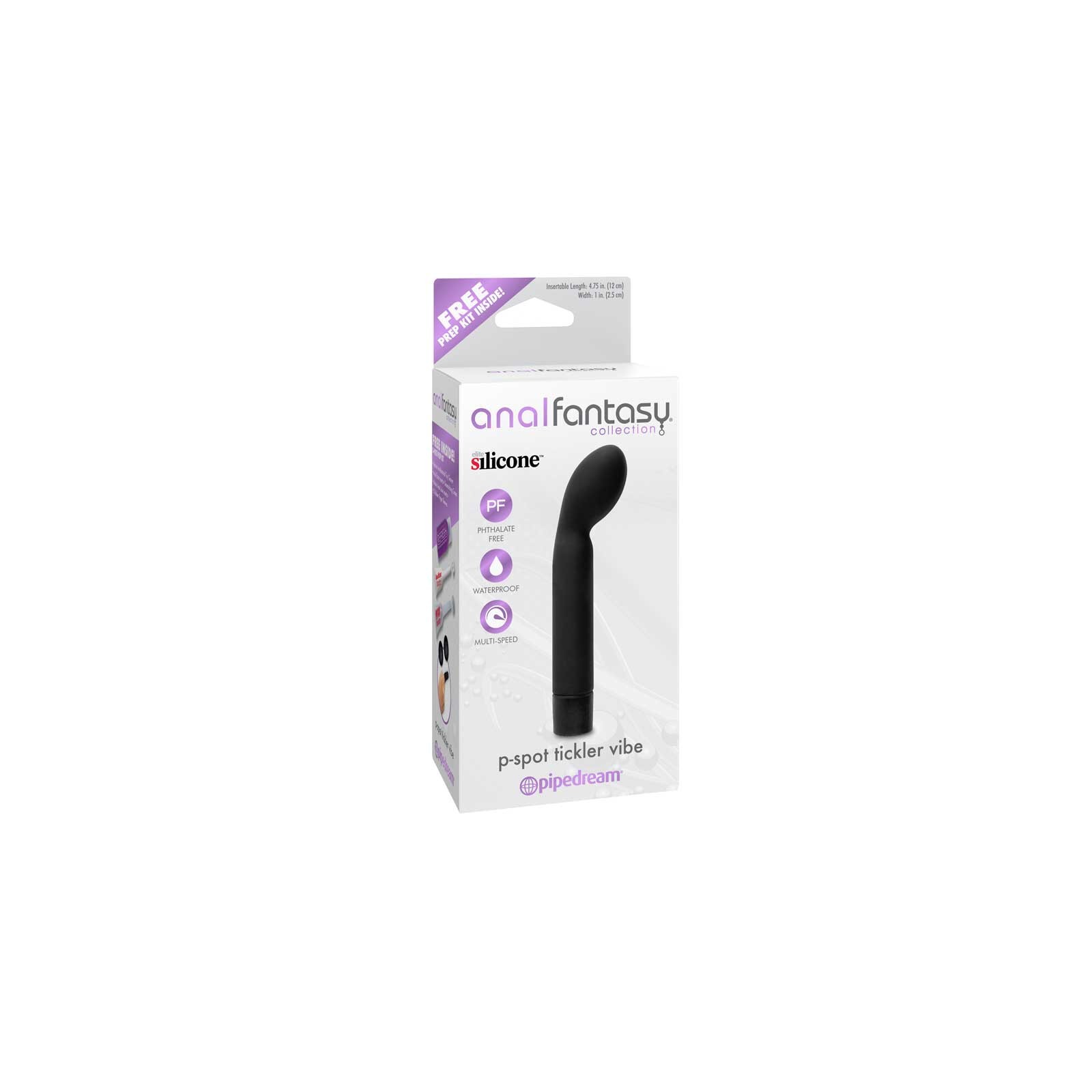 Vibrador P-Spot Tickler para Placer Anal