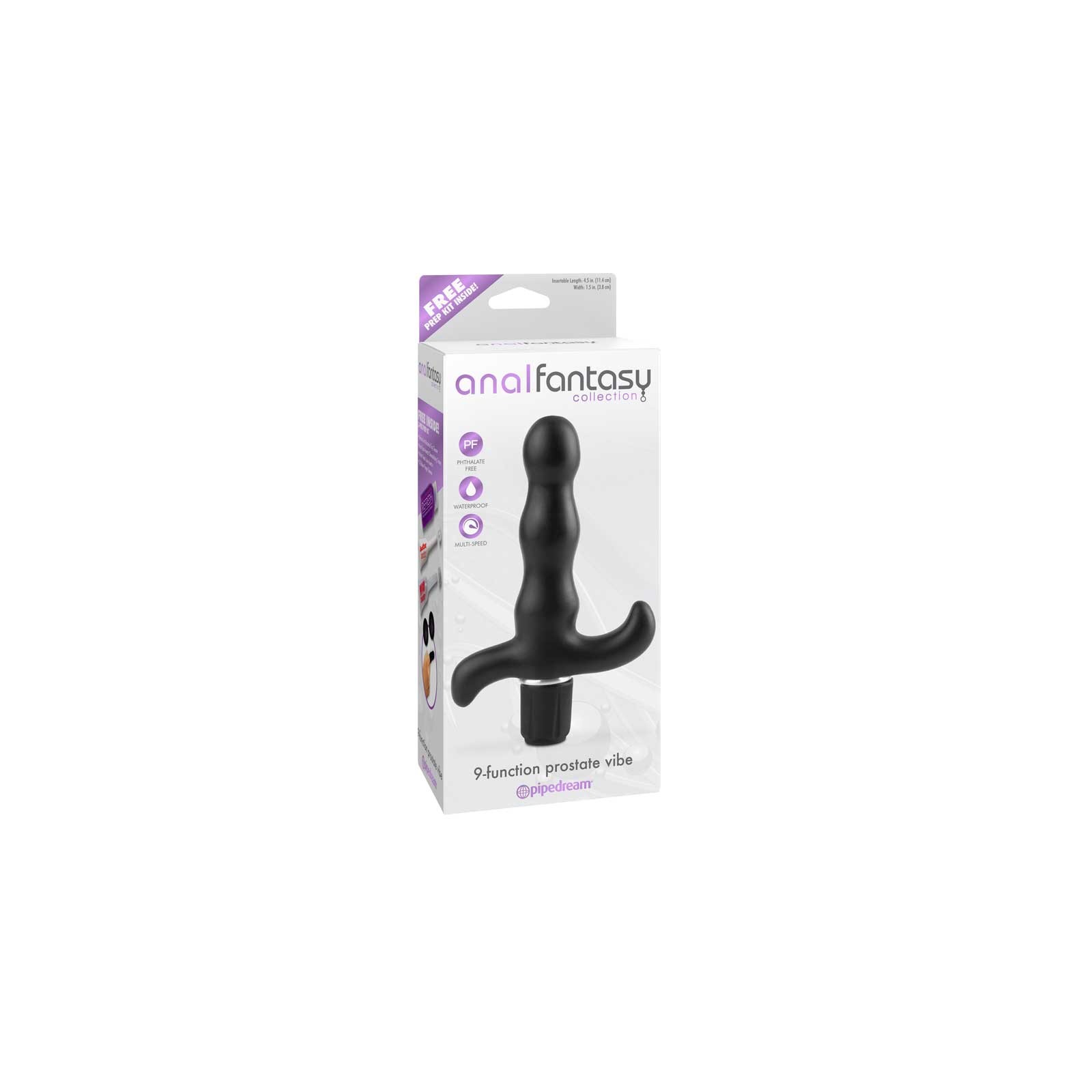 Vibrador Prostático de 9 Funciones de Pipedream para Éxtasis Máximo