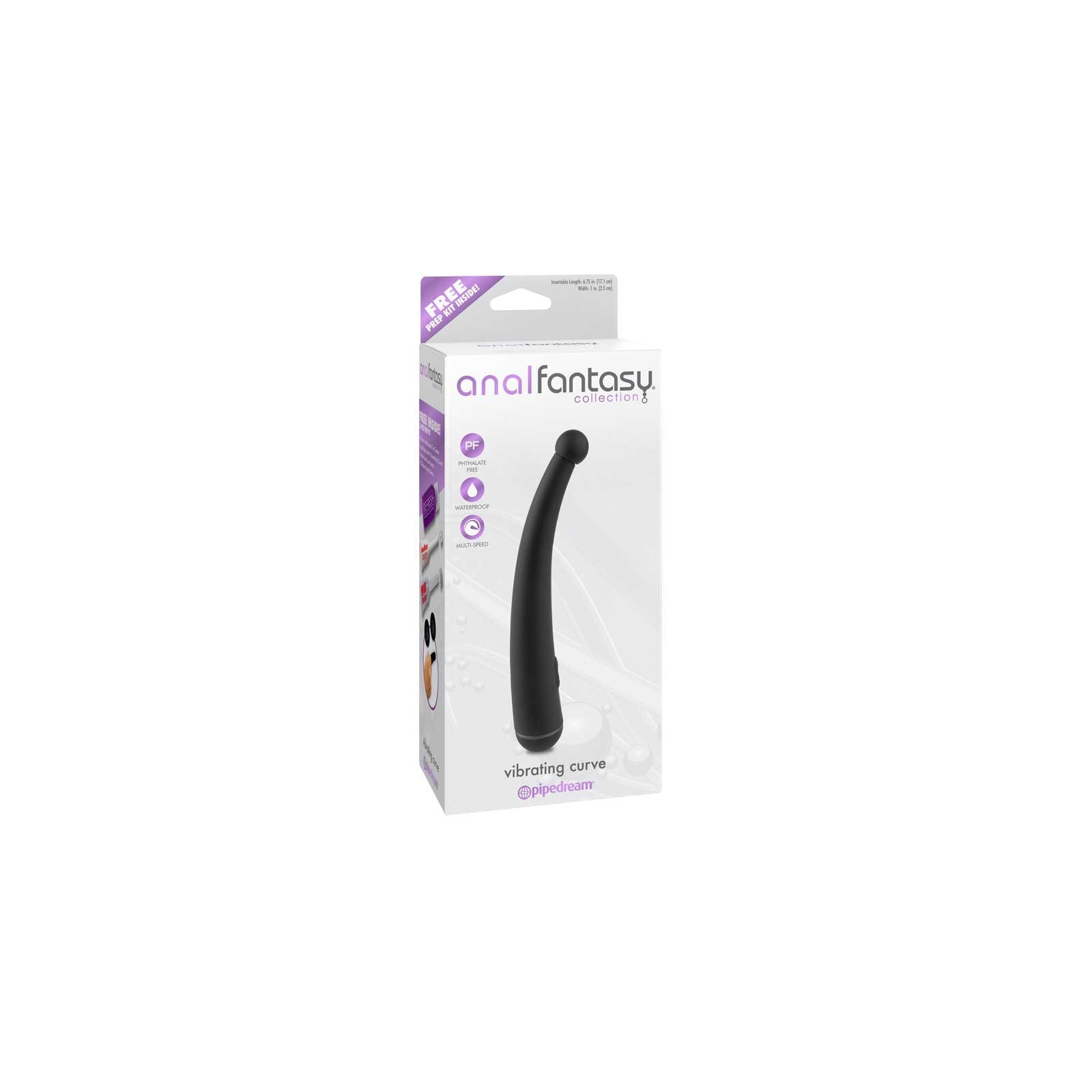 Pipedream Vibrating Curve Prostate Massager