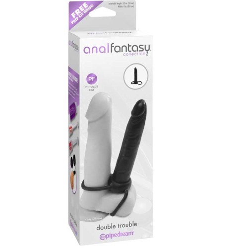 Pipedream Dual-Entry Strap-On Dildo for Exquisite Pleasure