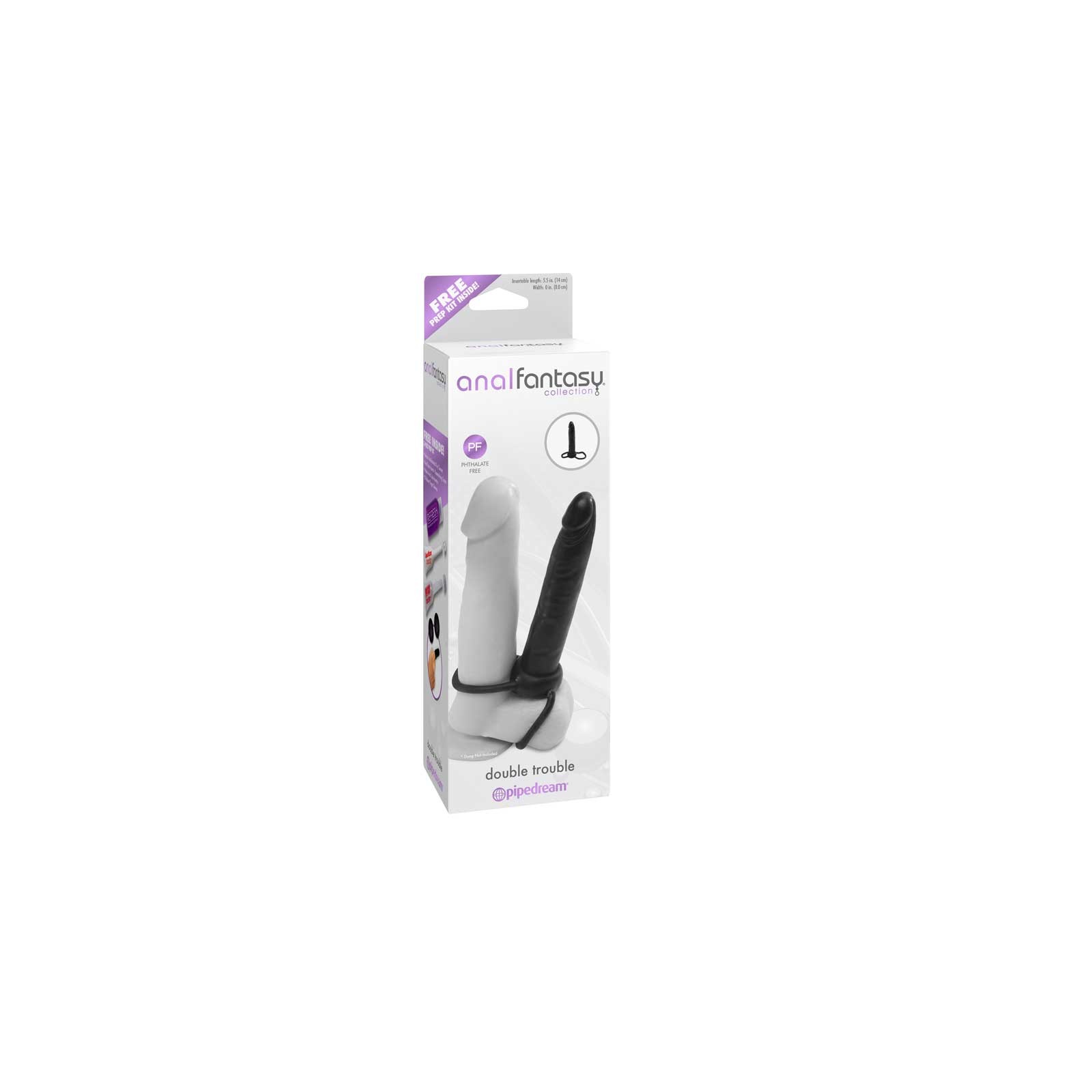 Pipedream Dual-Entry Strap-On Dildo for Exquisite Pleasure