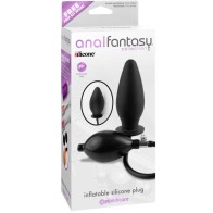 Pipedream Inflatable Silicone Plug Black