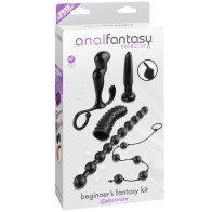 Pipedream Anal Fantasy Collection 5-Piece Beginner's Kit Black