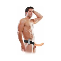 Pipedream 8 in. Vibrating Hollow Strap-On