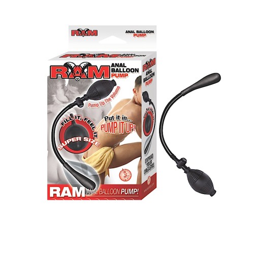 Ram Anal Balloon Pump in Black