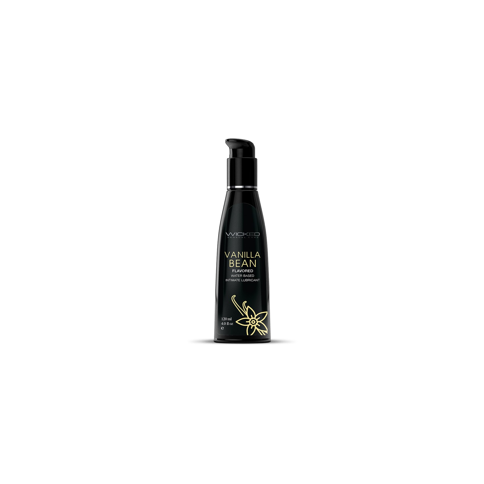 Wicked Aqua Vanilla Bean Water-Based Lubricant - 4 oz.