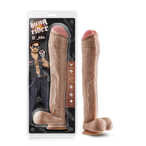 Hung Rider Lil John Realistic 13 in. Dildo with Balls