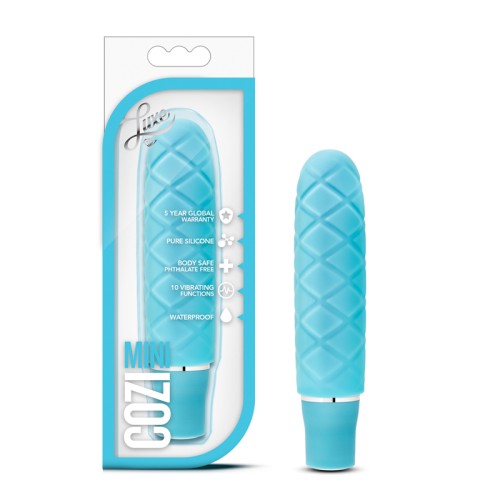 Vibrador Mini Slimline Luxe Cozi Aqua