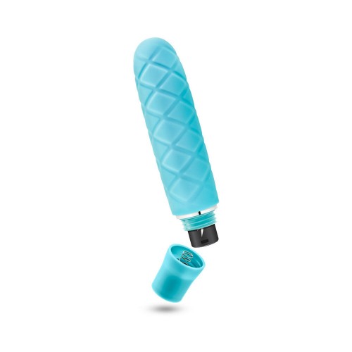 Vibrador Mini Slimline Luxe Cozi Aqua