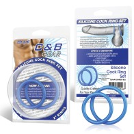 Blue Line C&B Gear Cock Ring Set | Prolong Your Pleasure