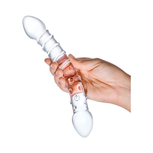 Dildo de Vidrio Doble Problema de 10 in.