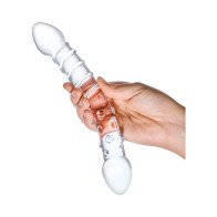 Dildo de Vidrio Doble Problema de 10 in.