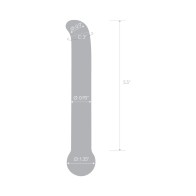 Glas G-Spot Tickler Glass Dildo for Sensual Play