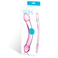 Glas Dildo de Vidrio Doble Problema de 7.25 in.