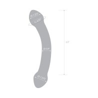 Glas Dildo de Vidrio Doble Problema de 7.25 in.