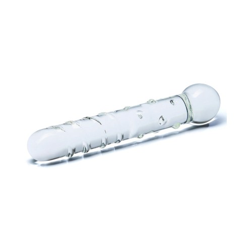 Glas Dildo de Cristal Claro Callisto 7 in