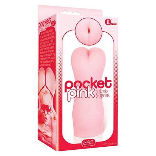 Pocket Pink Male Masturbator for Personal Pleasure