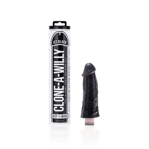 Clone-A-Willy DIY Vibrating Dildo Kit Jet Black - Personalized Pleasure