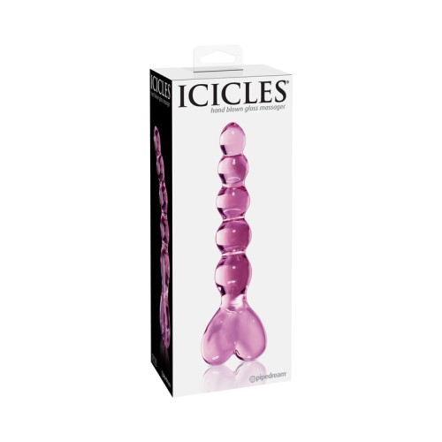 Icicles No. 43 Glass Massager Pink