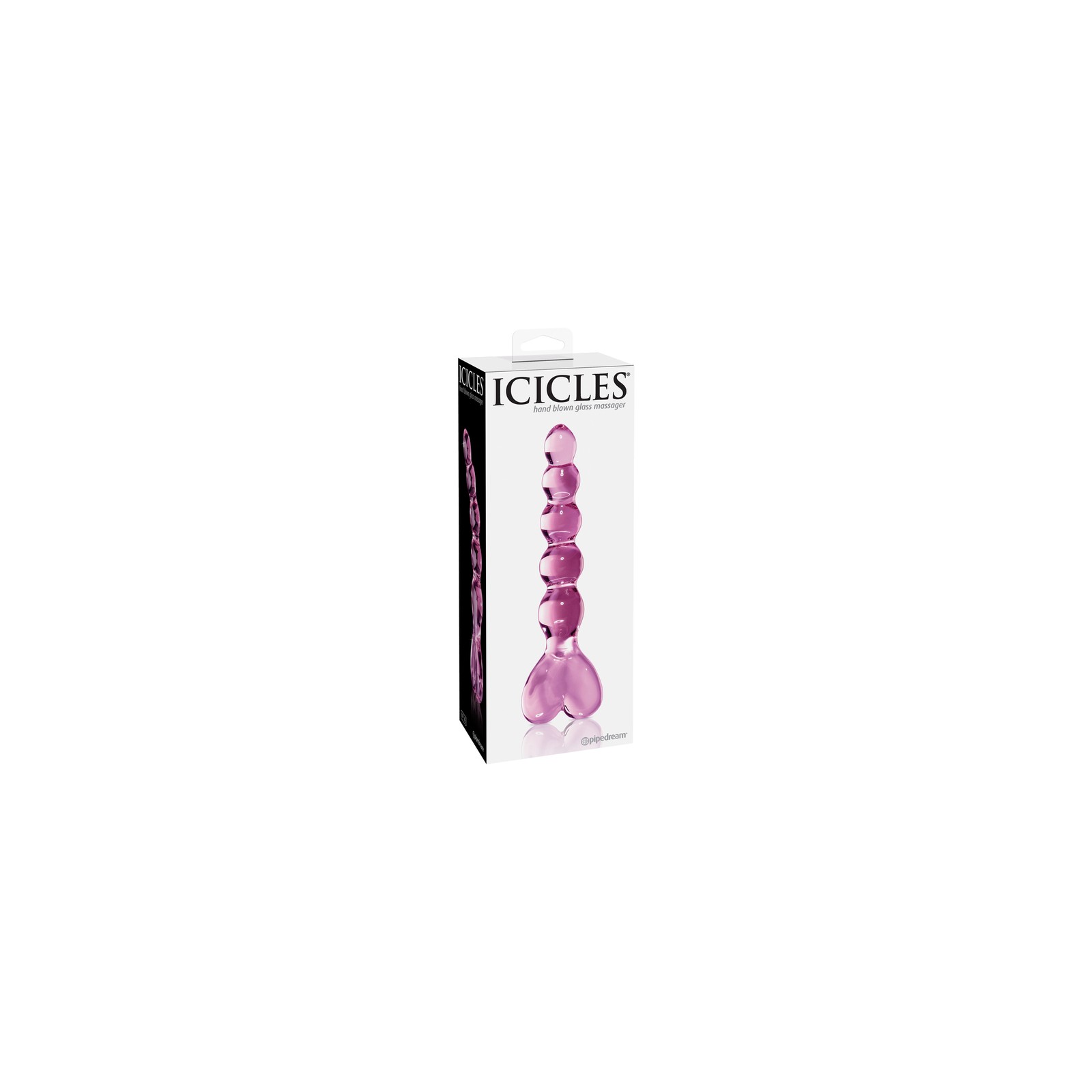 Icicles No. 43 Glass Massager Pink