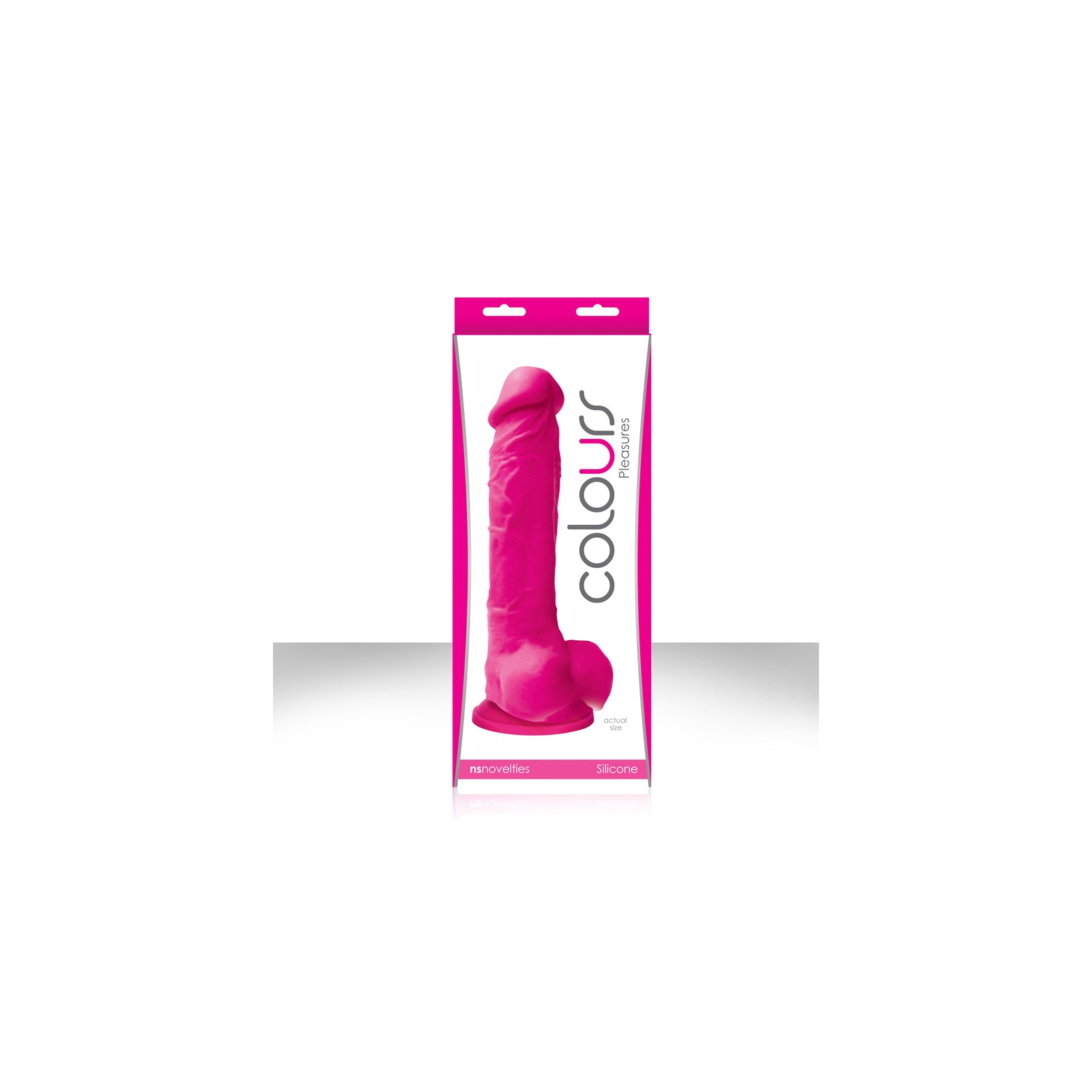 Colours Pleasures 8 in. Dildo Pink