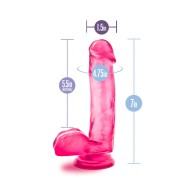 B Yours Sweet 'n Hard 7 in. Realistic Dildo for Beginners