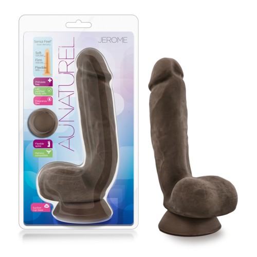 Au Naturel Jerome Dildo de Doble Densidad