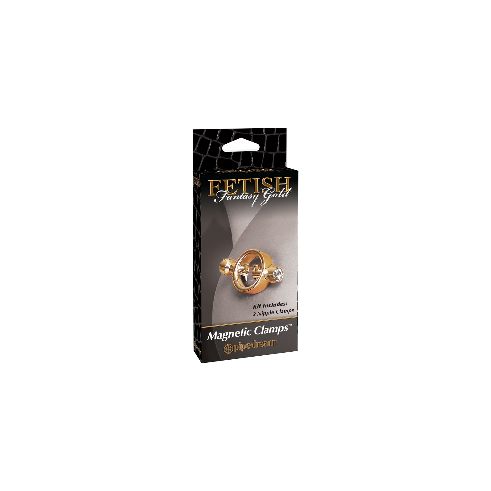 Pipedream Gold Magnetic Nipple Clamps