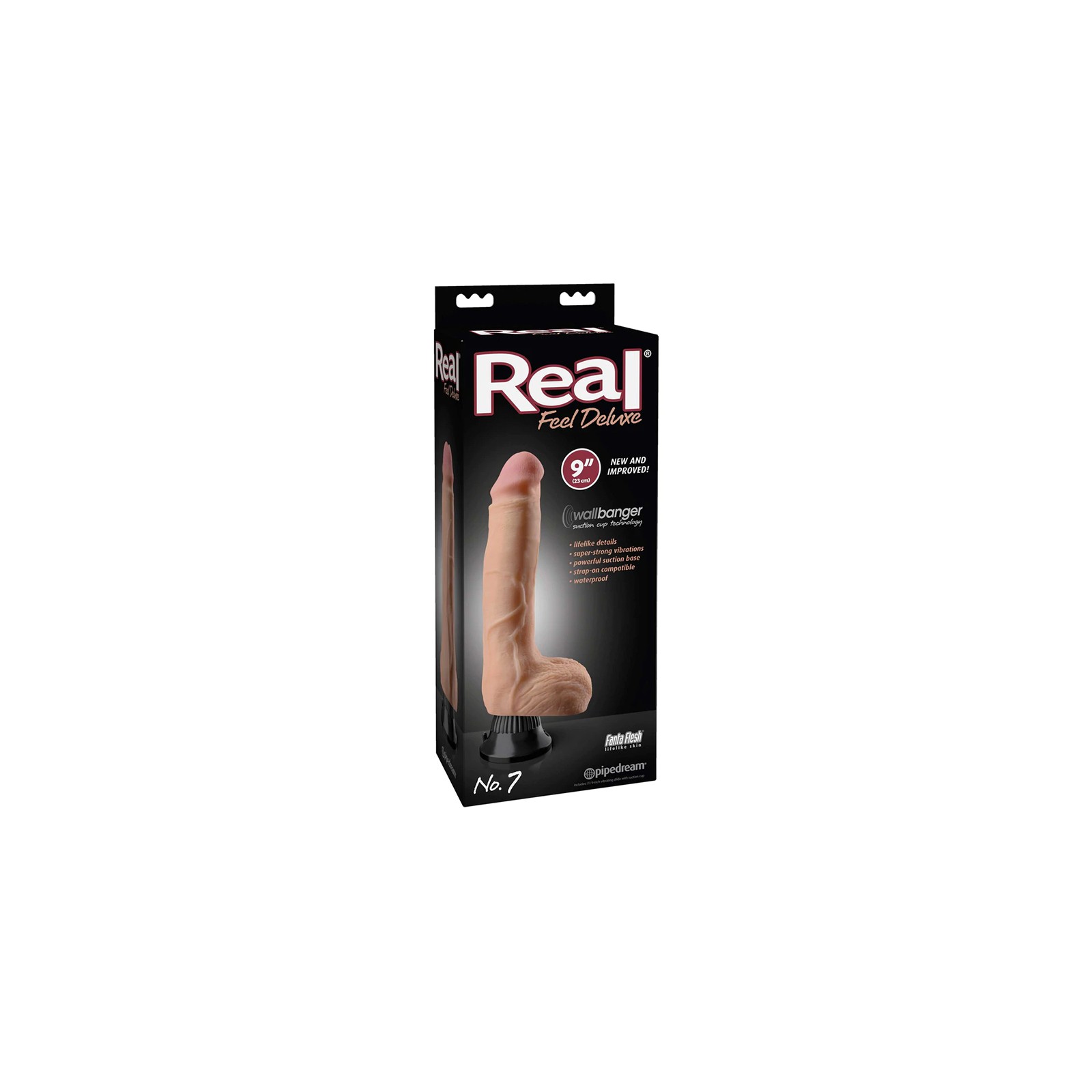 Pipedream Real Feel Deluxe No. 7 Dildo Vibrador Realista - Placer Realista