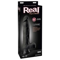 Pipedream Real Feel Deluxe No. 11 Vibrating Dildo Black