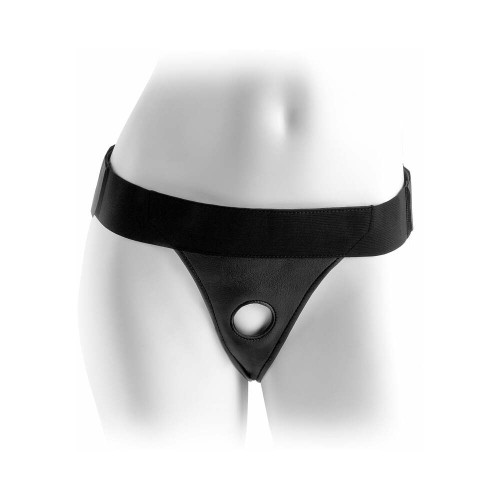 Pipedream Fetish Crotchless Harness Black