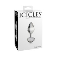 Pipedream Icicles No. 44 Glass Anal Plug