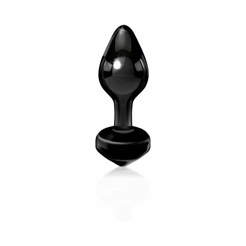 Pipedream Icicles No. 44 Elegant Glass Anal Plug Black