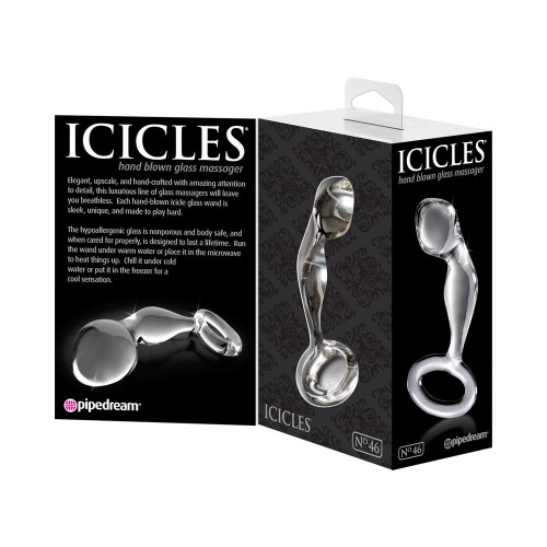 Pipedream Icicles No. 46 Glass Prostate Massager