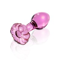 Pipedream Icicles No. 48 Pink Glass Anal Plug