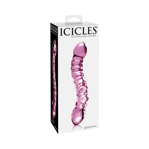 Dildo de Cristal Dual Pipedream Icicles para Juego Elegante