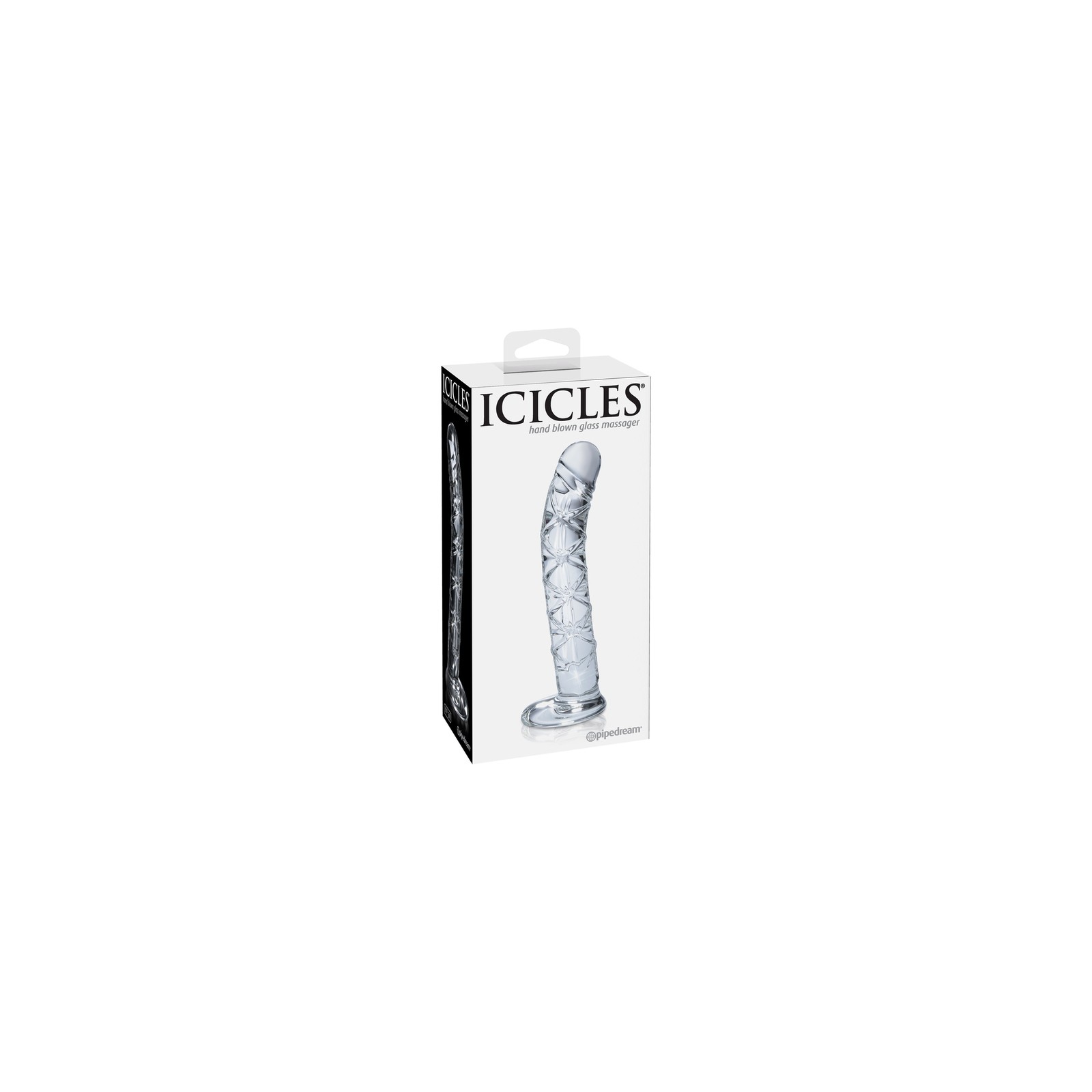 Dildo de Vidrio Icicles No. 60 6.5 pulgadas