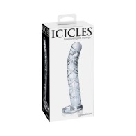 Dildo de Vidrio Icicles No. 60 6.5 pulgadas