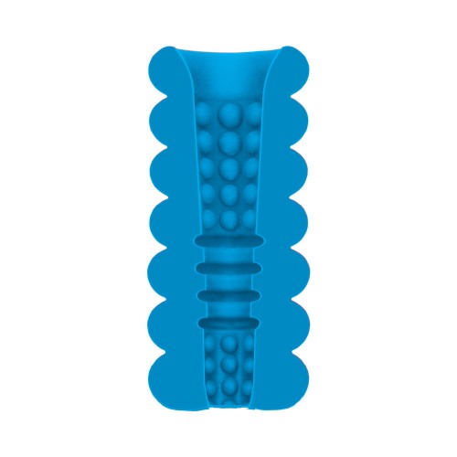 Mood Thrill Handheld Stroker Blue